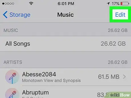 Imagen titulada Delete Music on Your iPhone Step 7