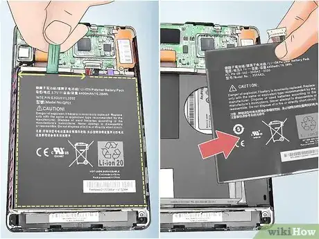 Imagen titulada Replace a Kindle Battery Step 3