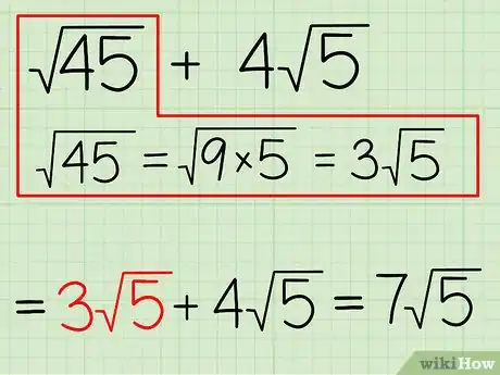 Imagen titulada Add and Subtract Square Roots Step 5