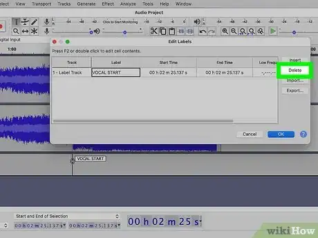 Imagen titulada Add Track Markers in Audacity Step 7