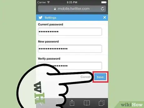 Imagen titulada Change Your Twitter Password Step 21