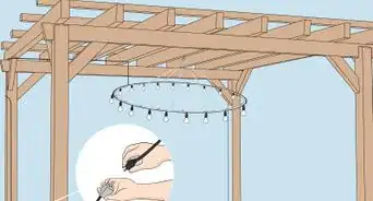 decorar una pérgola con luces