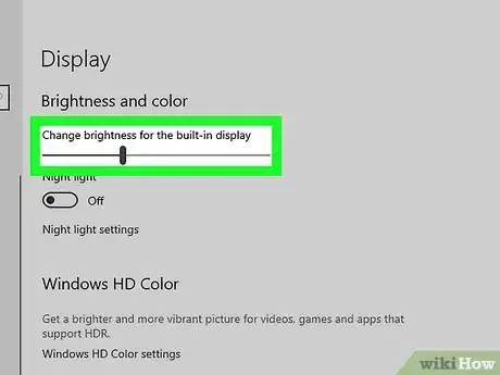 Imagen titulada Adjust Screen Brightness in Windows 10 Step 7