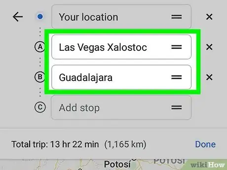 Imagen titulada Change the Route on Google Maps on iPhone or iPad Step 23