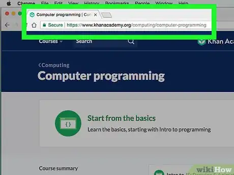 Imagen titulada Learn Computer Programming Online at Home Step 2