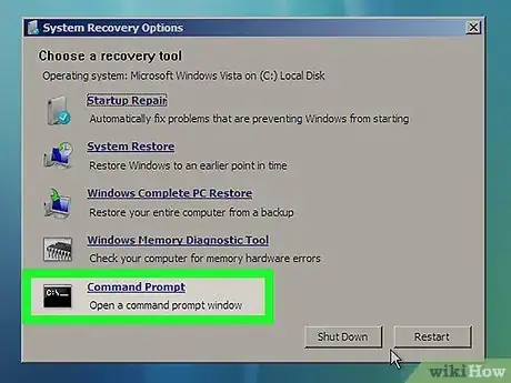 Imagen titulada Reset a Windows XP or Vista Password Step 25