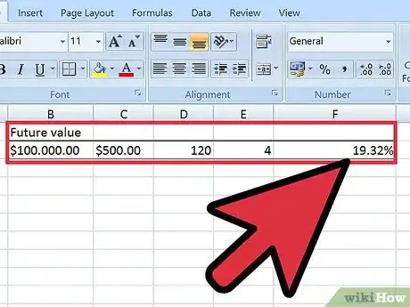 Imagen titulada Calculate Average Growth Rate in Excel Step 5
