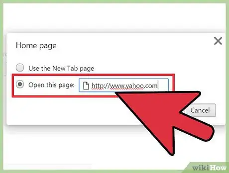 Imagen titulada Make Yahoo Your Homepage Step 4