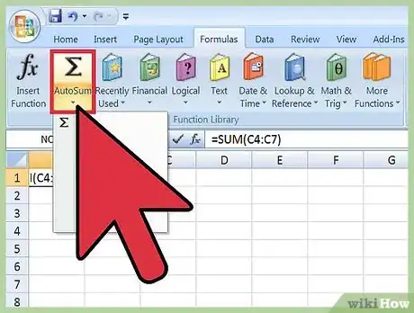 Imagen titulada Use Summation Formulas in Microsoft Excel Step 5