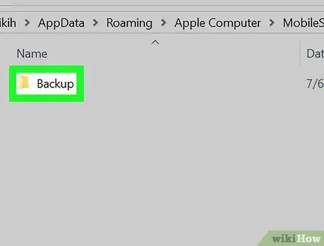 Imagen titulada Find an iPhone Backup on PC Step 6