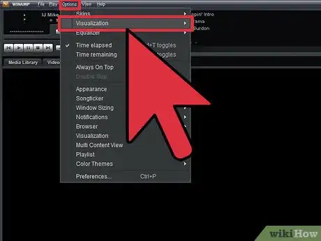 Imagen titulada Change Visualizations in Winamp Step 7