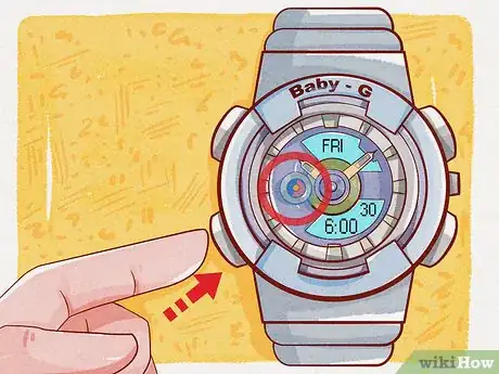 Imagen titulada Set the Time on a Baby G Watch Step 3