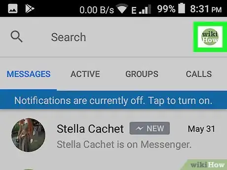 Imagen titulada Delete Messenger Contacts on Android Step 2