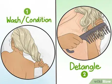 Imagen titulada Cut Curly Hair in Layers Step 2