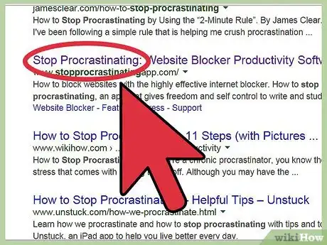 Imagen titulada Stop Procrastinating on the Internet Step 11