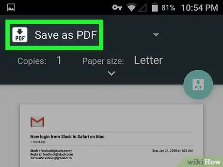 Imagen titulada Save an Email As a PDF on Android Step 6