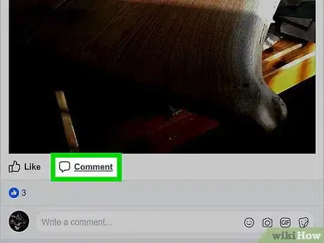 Imagen titulada Comment on Facebook Step 5