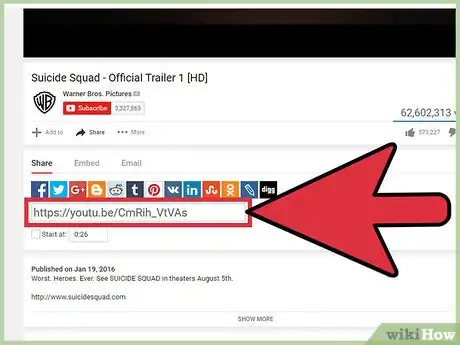 Imagen titulada Share Videos on YouTube Step 19