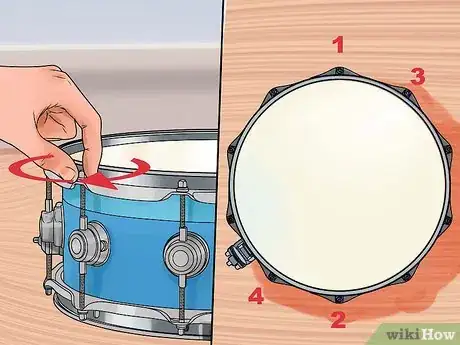 Imagen titulada Tune a Snare Drum Step 11