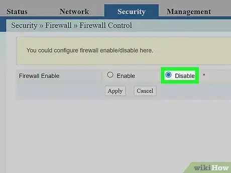 Imagen titulada Disable Router Firewall Step 21