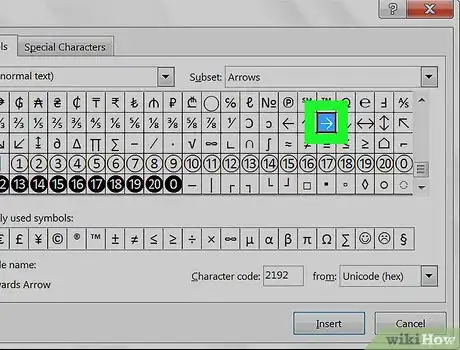 Imagen titulada Insert Arrows in Excel on PC or Mac Step 6