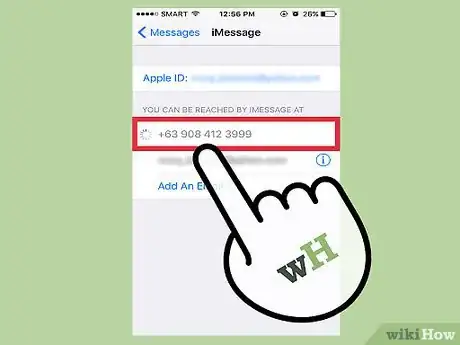 Imagen titulada Change Your Phone Number on iMessage Step 12