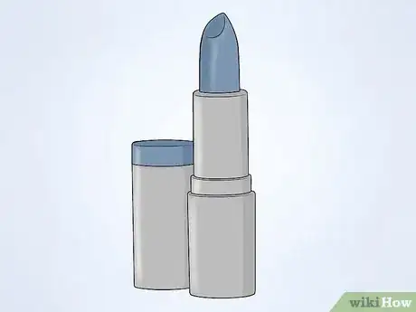Imagen titulada Wear Blue Lipstick Step 1