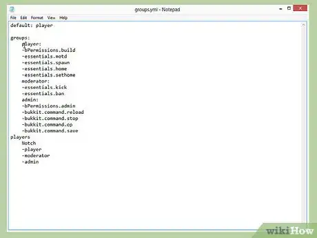 Imagen titulada Set up Bpermissions for a Minecraft Bukkit Server Step 10Bullet1