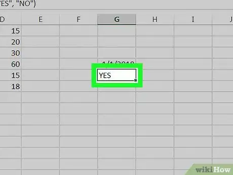 Imagen titulada Compare Dates in Excel on PC or Mac Step 6