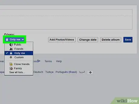 Imagen titulada Make Photos Private on Facebook Step 27