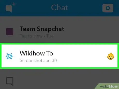 Imagen titulada Live Video Chat on Snapchat Step 3