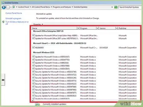 Imagen titulada Uninstall All Windows Updates Step 4
