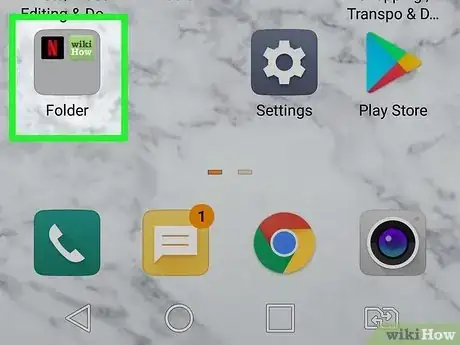 Imagen titulada Organize Apps on Android Step 3