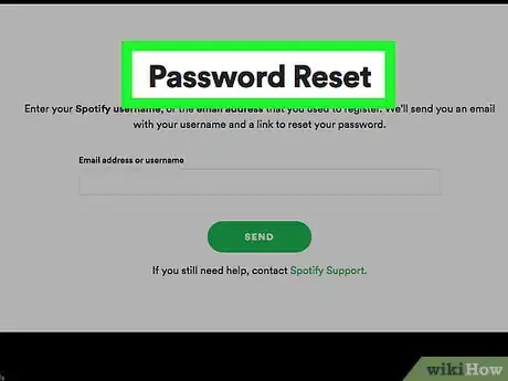 Imagen titulada Change Your Spotify Password Step 12