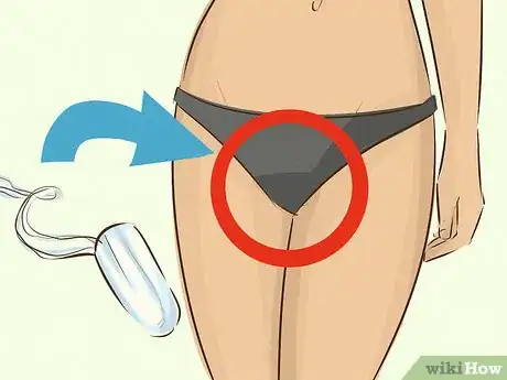 Imagen titulada Use a Tampon While Swimming Step 1