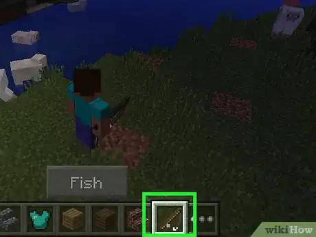 Imagen titulada Fish in Minecraft Step 2