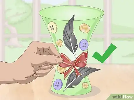 Imagen titulada Decorate a Flower Vase with a Ribbon Step 14