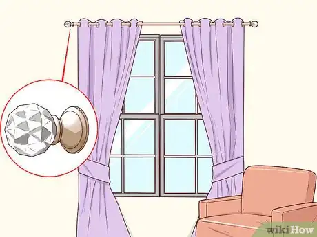 Imagen titulada Choose a Curtain Rod for Your Window Decor Step 7