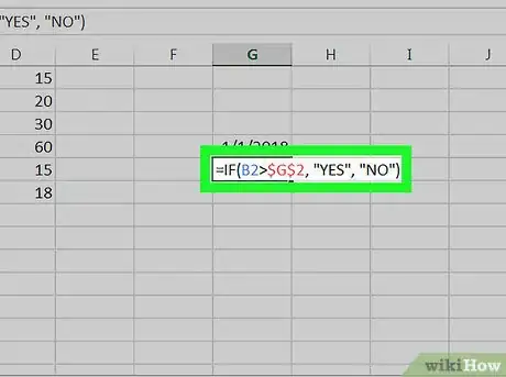 Imagen titulada Compare Dates in Excel on PC or Mac Step 5