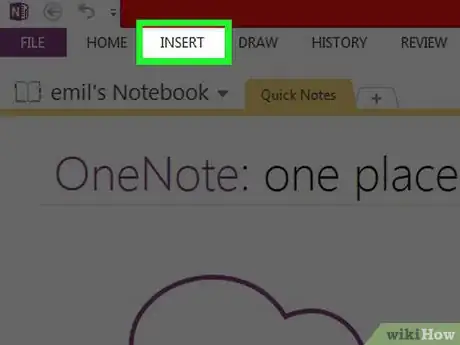 Imagen titulada Take Screenshots with OneNote Step 3