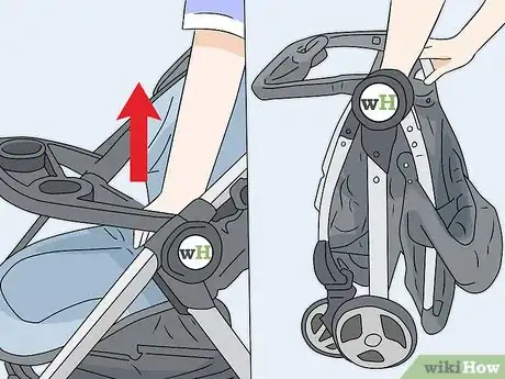 Imagen titulada Fold a Graco Stroller Step 11