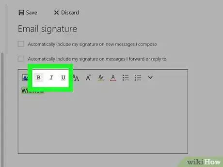 Imagen titulada Edit Signature Options in Microsoft Outlook Step 6