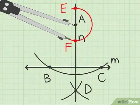 Imagen titulada Construct a Line Parallel to a Given Line Through a Given Point Step 6