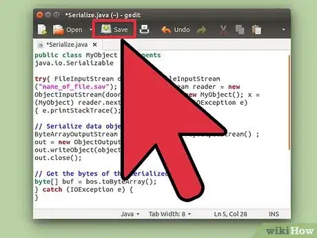 Imagen titulada Serialize an Object in Java Step 7