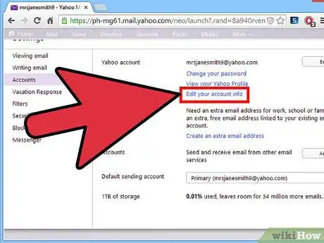 Imagen titulada Manage Your Yahoo Aliases Step 5