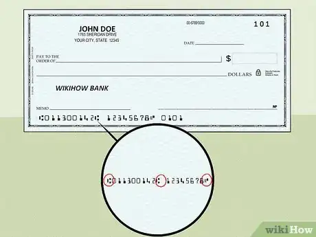 Imagen titulada Locate a Check Routing Number Step 2