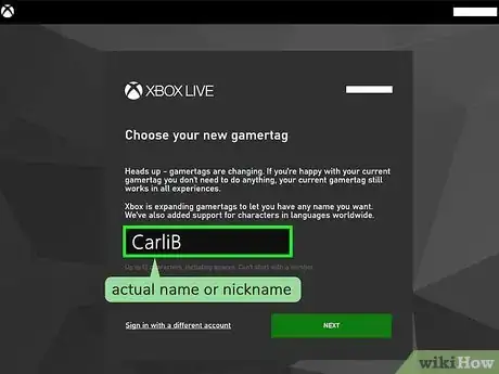 Imagen titulada Choose a Good Xbox Gamertag Step 1