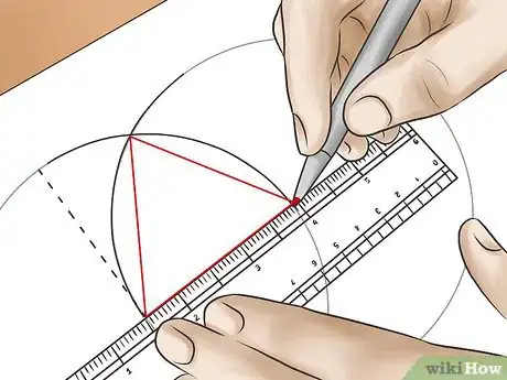 Imagen titulada Draw an Equilateral Triangle Step 12