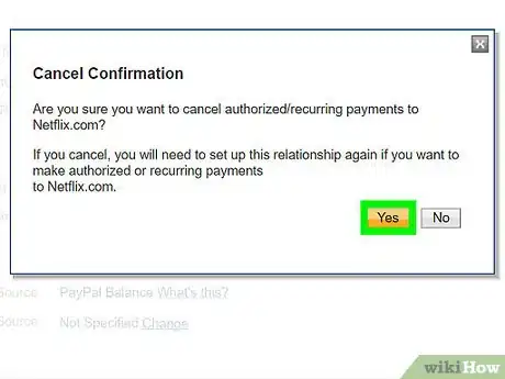 Imagen titulada Cancel a Recurring Payment in PayPal Step 7