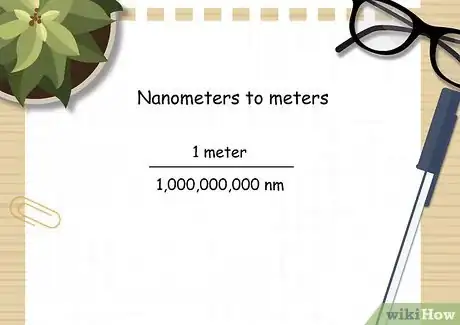 Imagen titulada Convert Nanometers to Meters Step 02